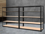 Giantz 2.4Mx1.8M Garage Shelving Warehouse Rack Pallet Racking Storage Shelve WR-E-12X18-BKX2