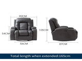 Levede Massage Sofa Chair Recliner 360 OF1011