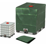 1000L Ibc Tank Cover, Water Tank Cover, Tank Protective Cover, Dustproof Tank Cover, Green 120 100 V1188-MS-227-2537