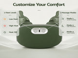 Livemor Electric Neck with Heat for Shoulder,Back Wireless Massage 4D Shiatsu Kneading NECK-MASSAGER-B-N7-GN