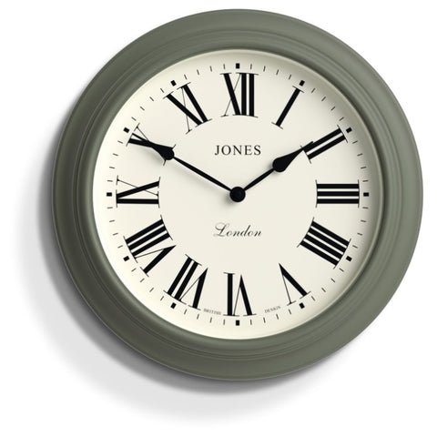 Newgate Jones Supper Club Clock Moss Green V398-NGJSUP319ASG