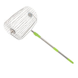 Tennis Ball Collector Roller Quick Rolling Picker Stainless Steel Multifunction Fruit Collector V1294-YM0901-3111250217612