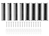 8PCS Video Game Case Wall Rack, 18-Slot Game Disc Storage Wall Mount, Wall Organizer Compatible with V1369-AZ3-W-08725
