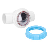 2in Visible Check Valve Non Return Anti Backflow Accessories for Swimming Pool One Way Pipe V1294-YM0901-3111200304711