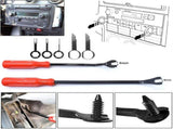 19Pcs Auto Trim Removal Tool Set, Door Panel Fastener Clips Removal Pliers Trim Puller Pry Repair V1366-AZ2-W-05218