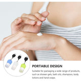 3pcs Portable Silicone Travel Bottles - 38ml, Stretchable Lanyard, for Shampoo & Lotion V1192-AZ-W-21512