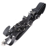 Camera Strap Leather Double Shoulder Harness Strap Photography Accessories for DSLR CamerasBlack V1294-YM0901-3117200124011