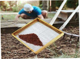 Garden sieve, soil sieve, mesh, ground stone, sand sieve, garden tool for sifting compost, dirt, V1237-ZY-203-0422