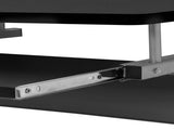 Artiss Computer Desk Keyboard Tray Shelf Black 60CM MET-DESK-105-BK