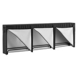 Moyasu Outdoor Firewood Rack Storage with Cover FPIT1004