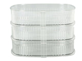 Transparent Dish Dust Cover Dustproof Multi Layer Dish Cover Multifunctional Food Cover 3 Layer V1294-YM0703-3118230076511