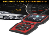 Black and Red OBD2 Scanner Car Diagnostic Tool - Engine Fault Code Reader V888-ELOSUNG21651