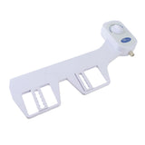 NonElectric Mechanical Toilet Bidet Sprayer Self Cleaning with Single Nozzle Attachment White V1294-YM0901-3112200112312