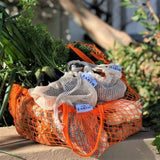 Market Day Shopping Bundle | 6 Produce Bags | Mesh Shopping Tote V573-MDSBUND