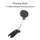 Long Pole Watering Wand for Garden Washing Car Flowers Vegetables Adjustable Watering Dark Green V1369-AZ3-W-21295