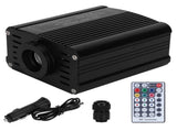 Optical Fiber Light Engine Driver 16W RGBW Ceiling Light Source with Remote Controller 12V V1294-YM0718-3119210003011