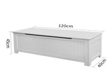Levede Kids Toy Box Storage Chest Cabinet TB1023-WH