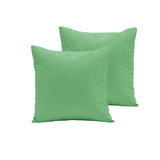 Pair of Polyester Cotton European Pillowcases Frost V442-END-PILLOWC-POLYCOTTON-FROST-EU