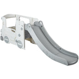 Toddler Slide, Kid Slide for Toddlers Age 1-12 with Climbable Ladders & Bus Playhouse, Indoor V952-SNETHTHTRKJTDKYP4V0