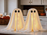 Halloween Decorations -2 Packs Spooky Light Up Ghosts with Lights Scary Ghost for Halloween Decor V1107-130-22324