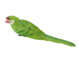 Parrot Figurine Simulation Vivid Innovative Wall Mounted Hand Painted Resin Parrot Model Toy for V1294-YM0901-3111240084314