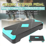 NNEOBA 150KG Fitness Aerobic Step Adjustable Non-slip Cardio V728-1005003440990559