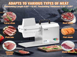 Commercial Meat Tenderizer, Heavy Duty Stainless Steel Kitchen Tool with Handle, Meat Tong, and V952-DDNRJ17INCH4R7F1XV3
