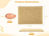 8PCS Chicken Nesting, Washable Nesting Box Liners for Chicken Coop, Reusable Plastic Nest Box V1192-AZ-W-18524