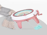 DIY Knitting Machine Smart Weaving Knit Rotating Kids Toy Scarf Sock Hat Gift V63-836911
