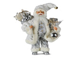Christabelle White & Silver Santa Claus 46cm 112_GPL422