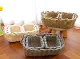 3 pcs Small Cat Ears Toy Organizer, Woven Cotton Rope, Decorative Nursery Bins & Boxes Gift V1189-LWWAL-20260401-06439