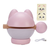Kitten Night Light Cute Cat Lamp Cordless Dimmable Rechargeable Bedside Lamp 3 Brightness Levels Tap V1294-YM0901-3115250013911