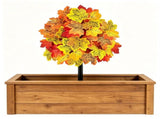 Vibrant Fall Maple Leaf Yard Stake, Eye-Catching Decor for Garden, Perfect for Thanksgiving and V1192-AZ-W-24566