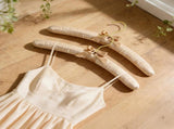 TOPIA HANGER Padded Hangers for Women Clothing, 10-Pack Thick Foam Padded Satin Hangers No Shoulder V1258-DP02-F-234