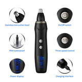 6-in-1 Rechargeable Electric Grooming Kit with Interchangeable Heads and LED Display V888-ELOSUNG15432