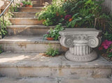 Elaborate Roman Pillar Stand 26cm V637-49485PLR