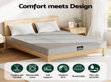 Giselle Bedding Cool Gel Memory Foam Mattress Charcoal 7-Zone Washable Bamboo Cover 15cm Queen FOAM-C-MFM-NOBLE-H015-Q