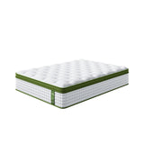 BedStory 34cm Double Latex Hybrid Mattress Medium Firm - 5 Zone Pocket Spring Bed for Pressure XFGH-MA-I-PC-34-D-GY