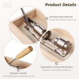 Heavy Duty Nut Cracker, Multipurpose Nut Cracker Tool for Home Use, Walnut Clipper with Splash V1369-AZ3-W-08544