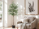 Artiss 180cm Artificial Olive Tree Faux Trees Indoor Decor Artificial Plants Lifelike Plant 1.8M AP-TREE-OLIVE-180