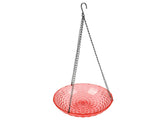 Solar Bird Bath Fountain Sturdy Plastics Hanging Bird Bath Bubbler Fountain Bird Feeder for Outdoor V1294-YM0901-3111240307512