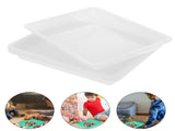 SWETRACE 6Pcs Puzzle Trays White Color For Building Blocks And Puzzles Toy Organization And Storage V1189-LWWAL-20260327-03675