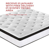 King Size 30cm MemoryZone Pocket Spring Mattress V912-ST806