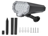 Solar Lawn Light Human Body Induction 160&deg Automatic Rotating Garden Light 22LED Wall Lamp V1294-YM0901-3119210097411