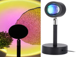 LED Sunset Projector Lamp Innovative USB Night Light for Home Restaurant Bar Decoration V1294-YM0901-3119210022811