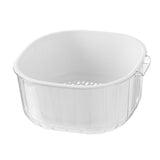 Vegetable Basin 2 Layer Multifunctional Plastic Fruit Wash Drain Basket Kitchen Tool L V1294-YM0901-3118230412812