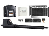 400KG Single Swing Auto Motor Remote Gate Opener With 20W Mono Backup Solar V63-952121