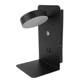 LED Plug In Wall Light with Switch and USB Charging Port Modern Rotatable Reading Lamp for Dormitory V1294-YM0901-3119240119811