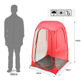 Pop Up Sports Camping Festival Fishing Garden Tent Red 69_UA0137-RD