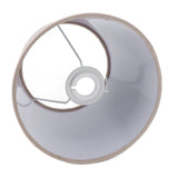 Small Lamp Fabric Lampshade for Table Floor Light E27 E14 Dual Use Hand Crafted Conical Lamp V1294-YM0901-3119240044613